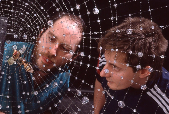 animatronic spider web Imax