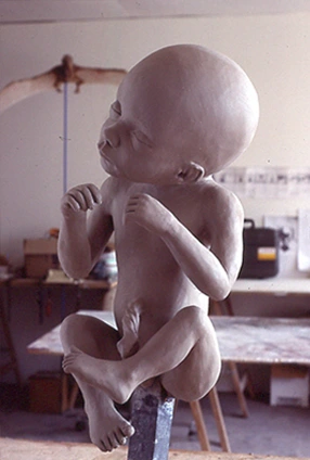 animatronic gastineau sculptur baby