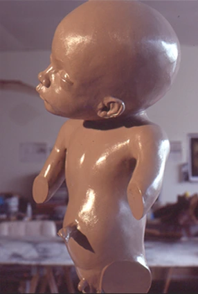 animatronic gastineau sculptur baby